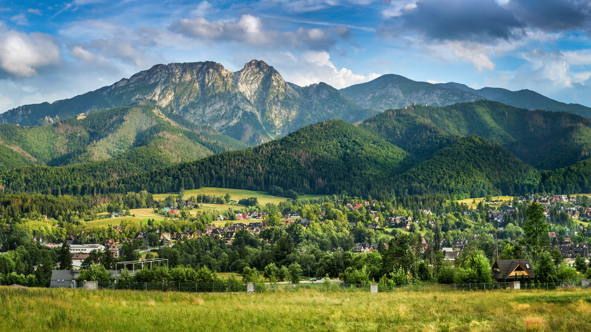 Zakopane and tatra mountains